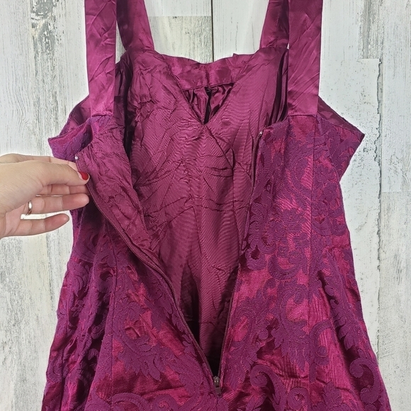 Vintage Next left purple summer mini dress juniors size 3 - Picture 6 of 13